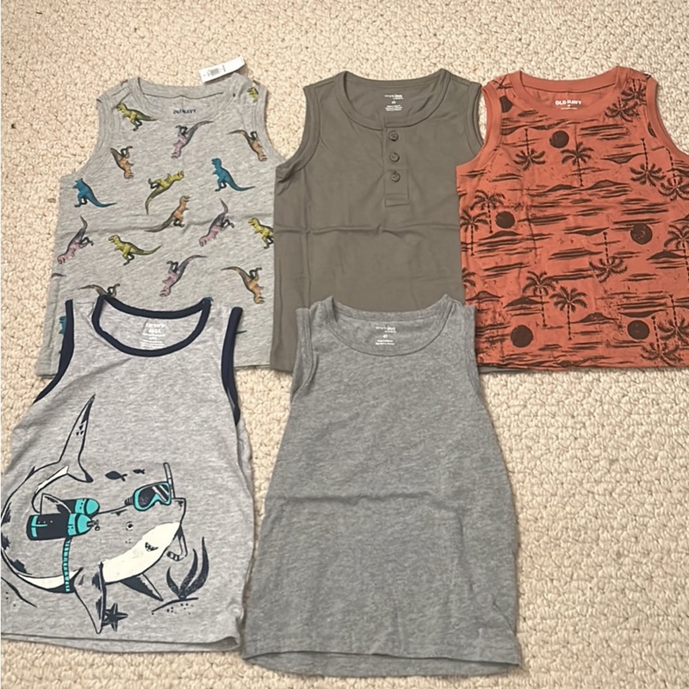 Toddler boy tanks